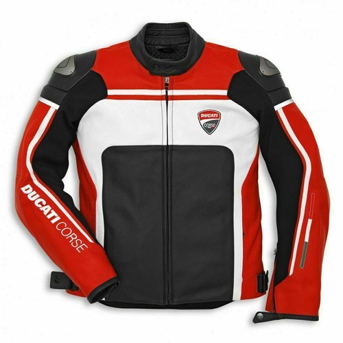 Ducati veste motard cuir - veste, en