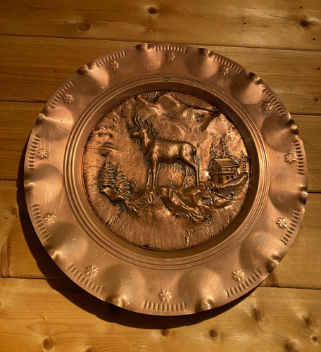 Grande assiette décorative