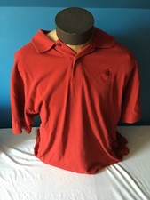 Men's Golf IZOD RED Short Sleeves Polo Collar shirt Size XL
