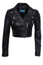 Veste Noire Femme En Cuir Chic