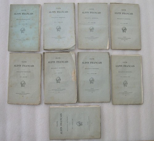 Club alpin francais - , 1882