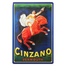 Plaque métal  publicitaire