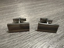 Boutons de manchettes Vintage MÉCAN - argent Massif