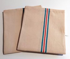 torchons à main, ou vaisselle en lin, encore âpreté