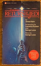 STAR WARS, RETURN OF THE JEDI, RARE ! BOOK WITH COLOR PHOTOS FROM 1983, COOL !