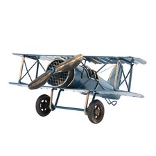 Modèle D'avion Rétro Biplan