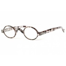 Lunettes de Lecture Rondes Marron Ecailles Retro Aida-Dioptrie 2