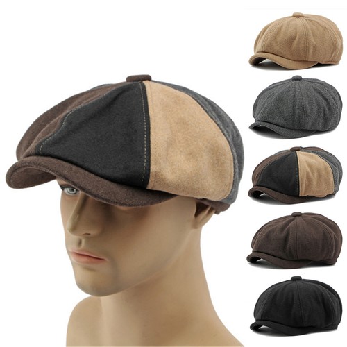 Chapeau octogonal laine