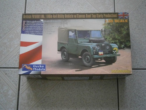 Maquette jeep 4x4 british - british, land