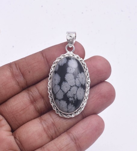 Pendentif fait main argent - fait, en