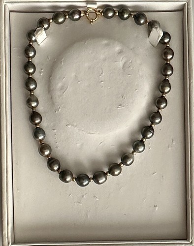 Collier perles tahiti 29 - collier,