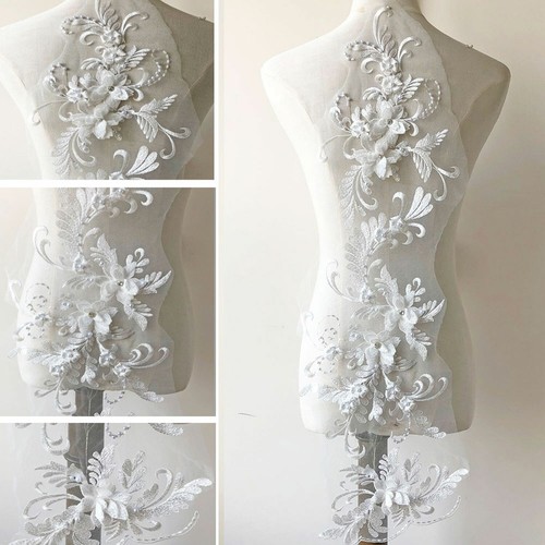 Fleur dentelle appliqué - fleur,