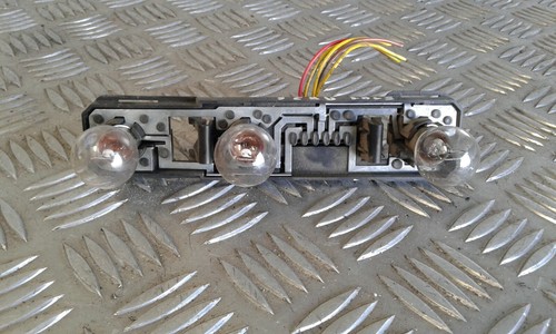 Platine porte ampoule feu