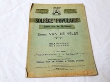 SOLFEGE POPULAIRE Basé sur le