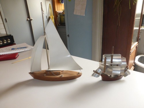 Lot maquette bateau bois - 2,