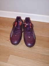 NWOB Adidas Energy Boost Icon Metal Baseball Cleats Maroon Solar Red Sz 13.5