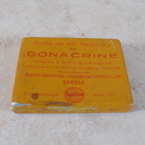 Ancienne boite litho pharmacie