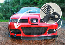 2x Grilles Antibrouillard Seat