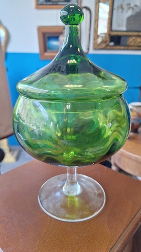 Bonbonnière vintage verre