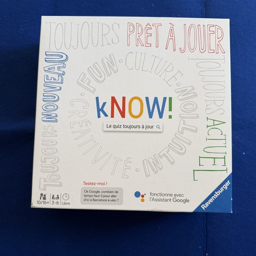 Jeu société know - de,