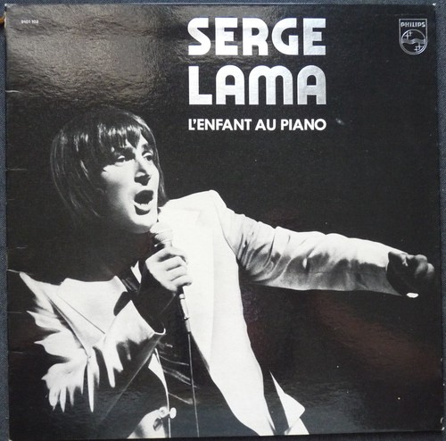 Serge lama enfant piano - lama,