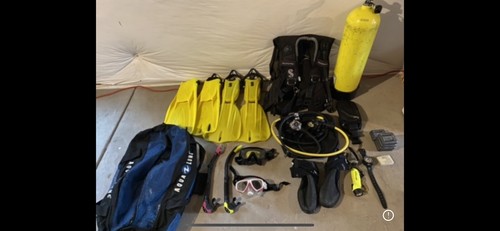 Scuba diving equipment and - equipment,