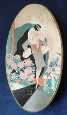 Ancienne Boite Confiserie style Art Déco en carton