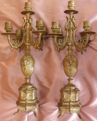 Flambeaux chandeliers en - 2,