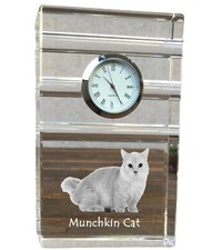 Munchkin Chat - Horloge Verre