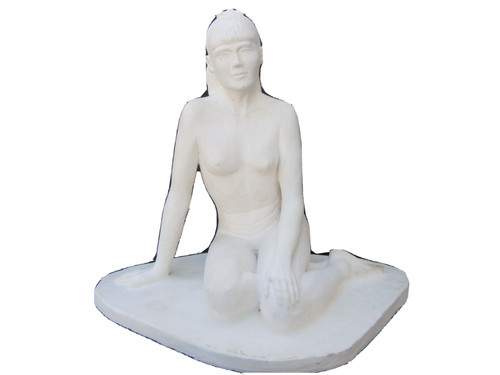 Sculpture platre feminin - nu,