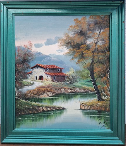 Huile sur toile - signée, roy