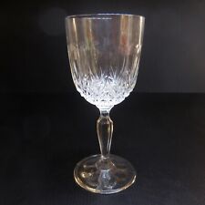 Verre à pied cristal vintage