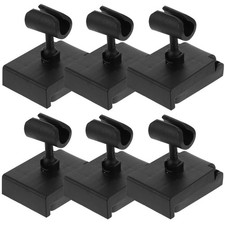  6 Pcs Pince Micro Pied De Bureau Support Microphone Réglable Pieds