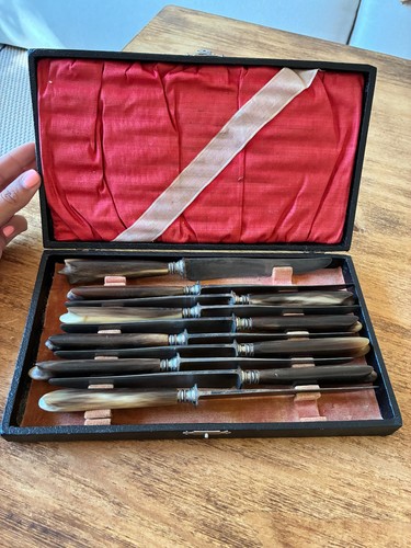 Coffret couteaux anciens - coffret,