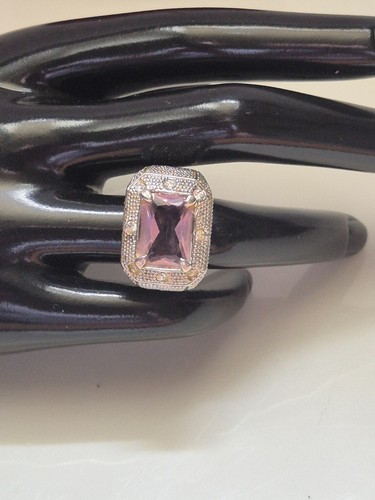 Bague vintage argentée pierre - argentée,
