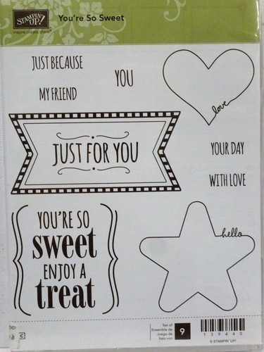 Stampin you afin sweet - stampin, up