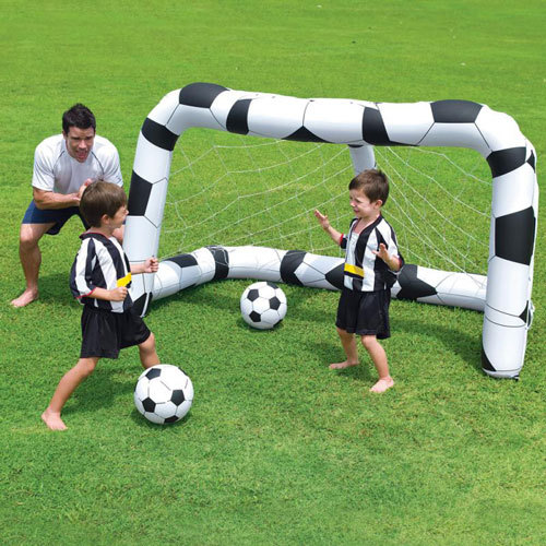 Porte calcio gonflable avec - porte,