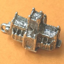 24) OPENING CHURCH CATHEDRAL 5,8 g-2,0 cm Wedding Vintage sterling silver charm