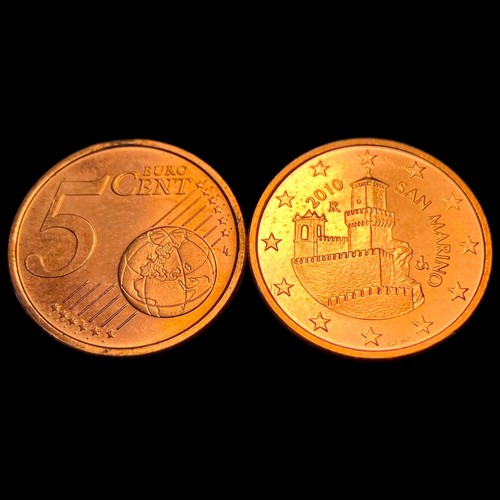 Cent saint marin 2010 bu - 5,