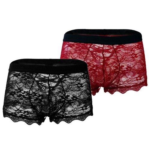 Boxer ruban xl dentelles - ruban, s