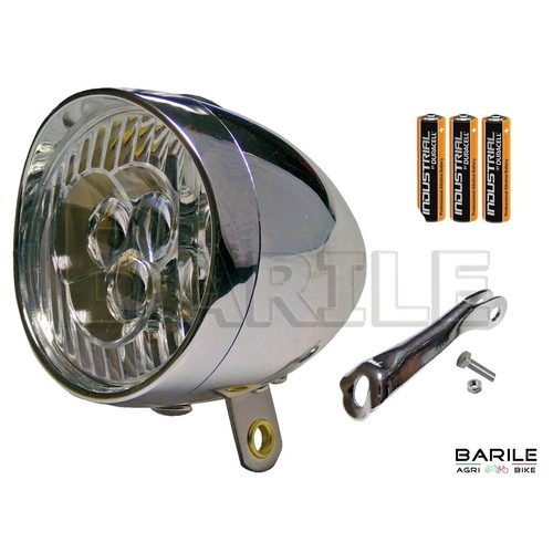 Fanale avant led support - led, +