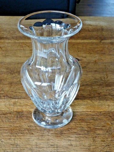 Superbe vase balustre - balustre, cristal