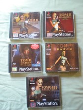5 JEUX PLAYSTATION TOM RIDER
