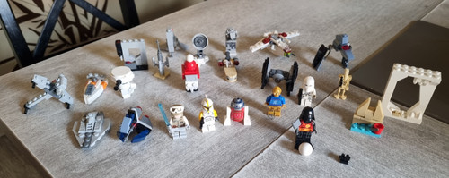 Lego star wars calendrier - star,