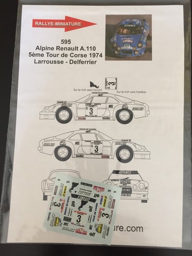 Decals alpine renault - decals,