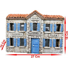 Décor de crèche Ecole Communale