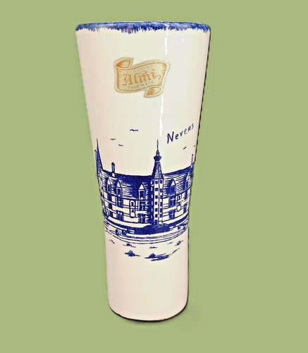 Vase faience 17cm - 17cm, a