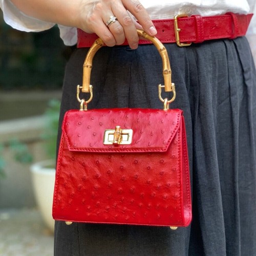 Sac main luxe en - de, cuir