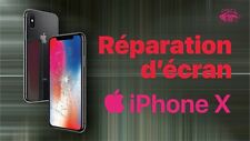 Réparation d’écran LCD IPHONE X (uniquement La Vitre avant)