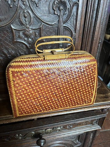 Superbe sac main - sac, tressé